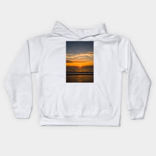 Super September Sunrise Kids Hoodie